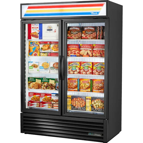 True GDM-49F-HC~TSL01 | 54" Merchandising Freezer | Bottom Mounted 44.7 cu. ft.