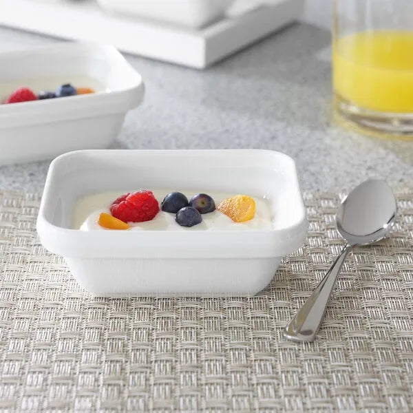 Villeroy & Boch 16-4036-3900 Bowl, 6-7/10oz, 4-3/4 in  x 3-1/2 in  (11.5 x 8.5 cm), rectangle, stackable, pre
