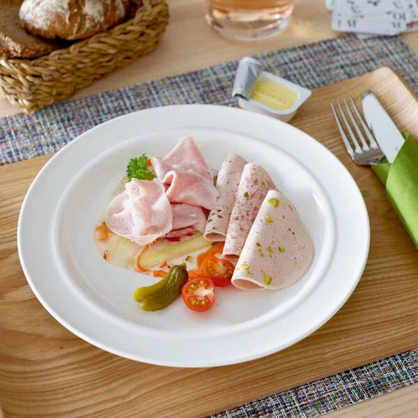 Villeroy & Boch 16-4036-2630 Plate, 10 in  (25 cm), stackable, premium porcelain, Neuf Chatel by Villeroy & B