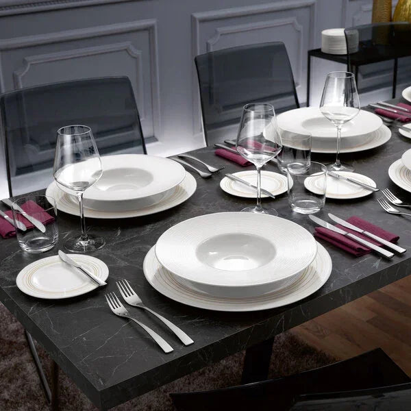 Villeroy & Boch 16-4008-2701 Plate, 11-1/4 in  (5-1/2 in  well), round, deep, dishwasher/microwave/salamander