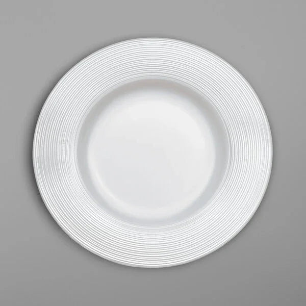Villeroy & Boch 16-4008-2660 Plate, 6-1/4 in , round, flat, wide rim, dishwasher/microwave/salamander safe, b
