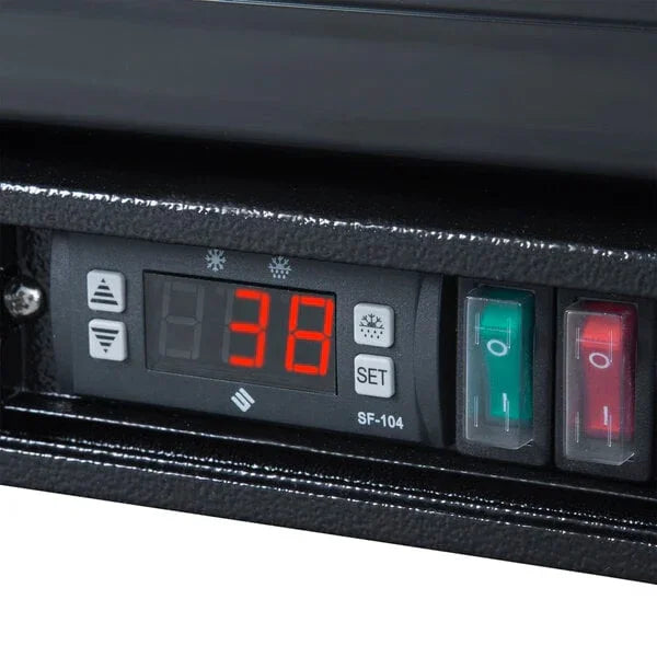 Beverage Air 21.4" Black Countertop Merchandiser Refrigerator, 5.9 cu. ft. | CT96HC-1-B