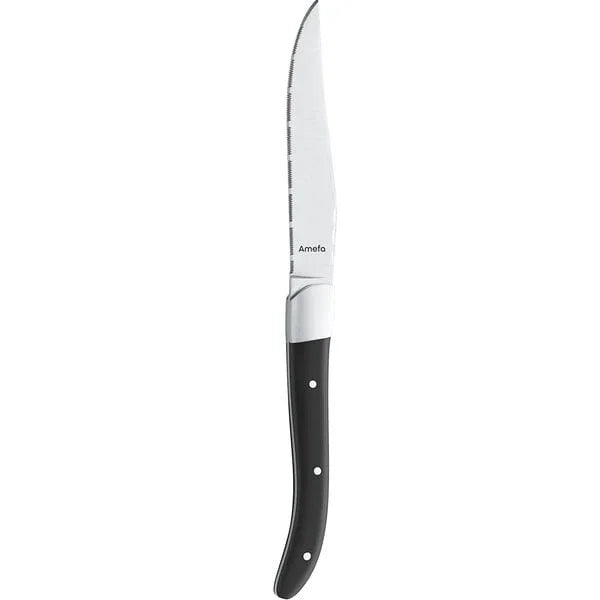 Tableware Cutlery 2540AAB000113 Steak knife, 23.2 cm (9.1 in ), black handle, Empreror, Amefa