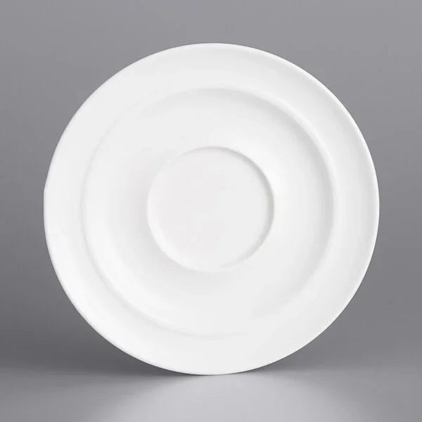 Villeroy & Boch 16-4036-1280 Saucer, 6-2/3 in  dia., round, premium porcelain, Neuf Chatel by Villeroy & Boch