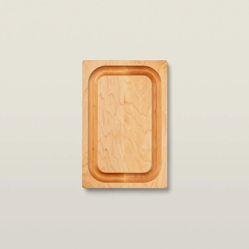 John Boos Chop-N-Slice Maple Cutting Board With Juice Groove & Eased Corners, 12" x 8" x 1" | 209