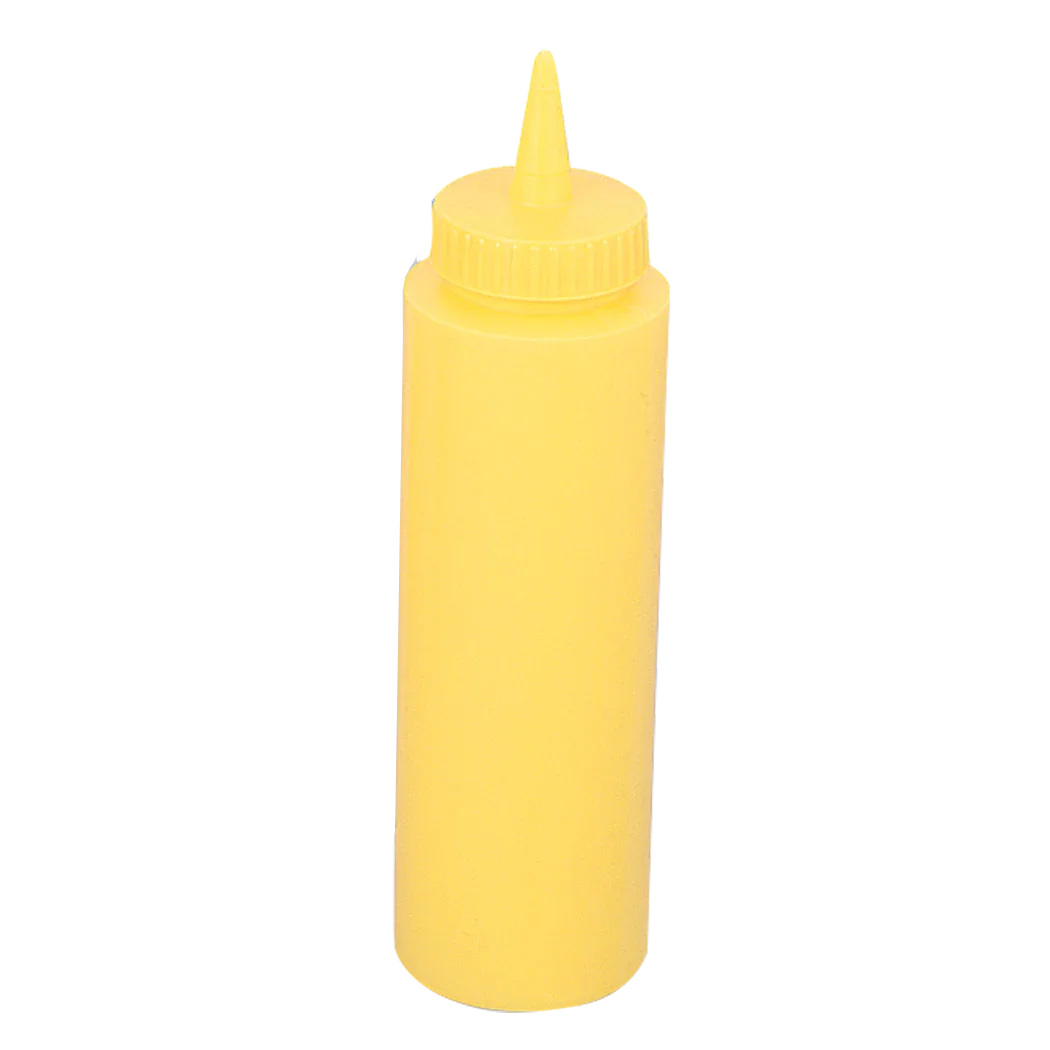 Browne 12 oz Yellow Squeeze Bottle | 2102