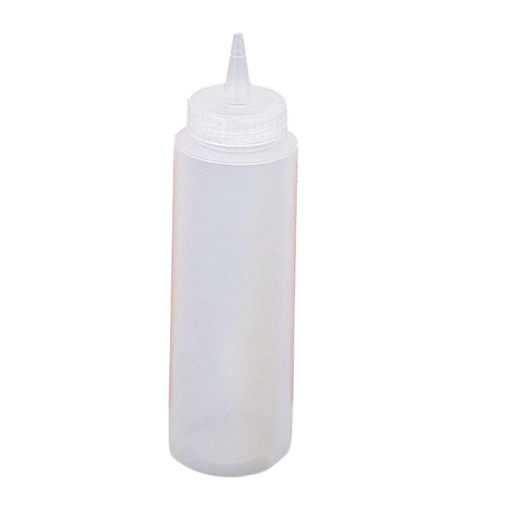 Browne 12 oz Clear Squeeze Bottle | 2103
