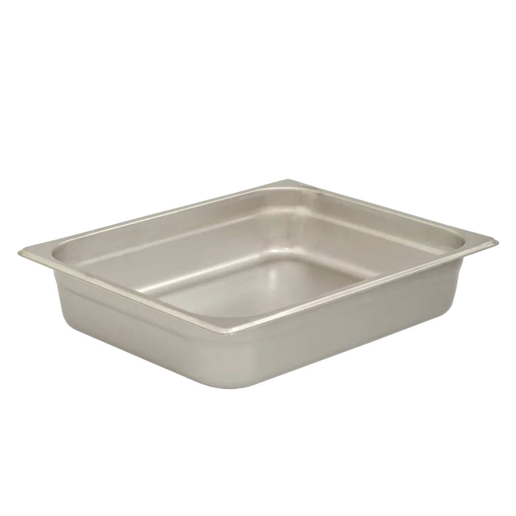 Browne 1/2 Size Solid Steam Pan, 2.5" Deep, Heavy Weight | 22122