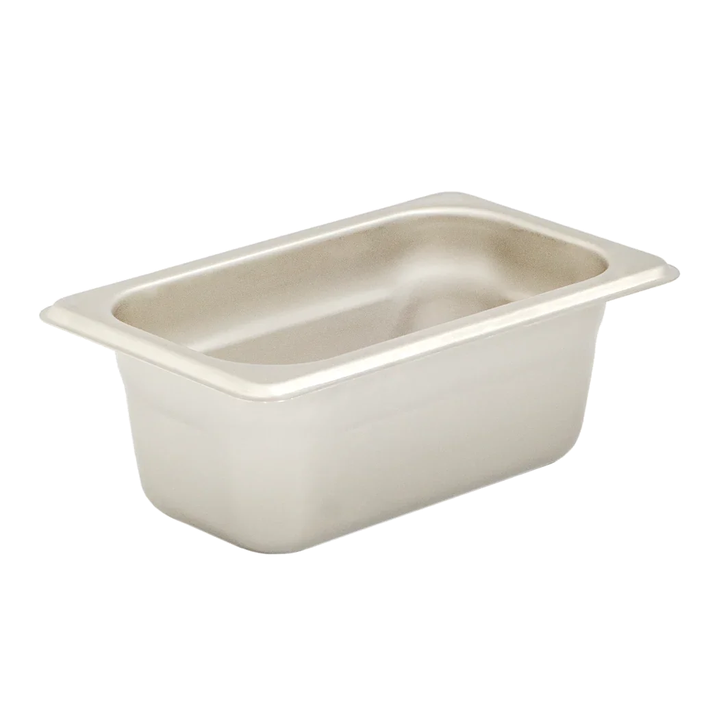 Browne 1/9 Size Solid Steam Pan, 4" Deep, Heavy Weight | 22194