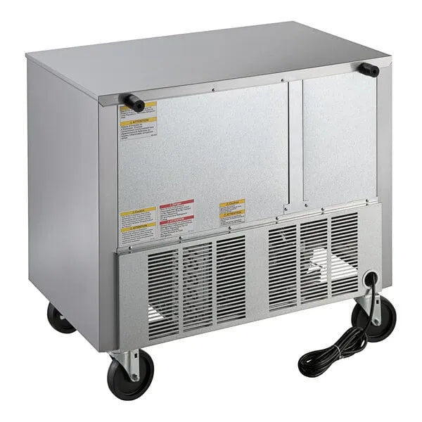 Beverage Air 34" Undercounter Two Door Refrigerator, Shallow Depth, 5.96 cu. ft. | UCR34HC