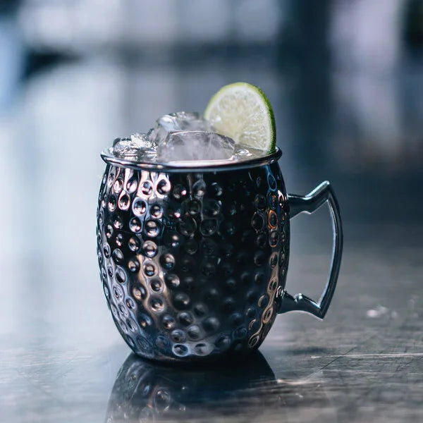 Arcoroc Moscow Mule Black Hammered 16 oz Cup (12/Case) | FK493