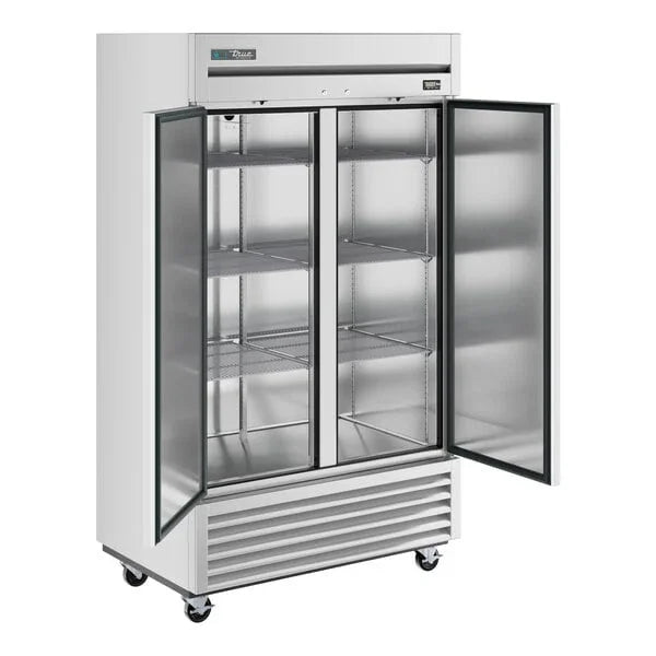 True T-43-HC | T-Series  47" Reach-In Refrigerator  2-Solid Door  Bottom Mounted  38.5 cu. ft.