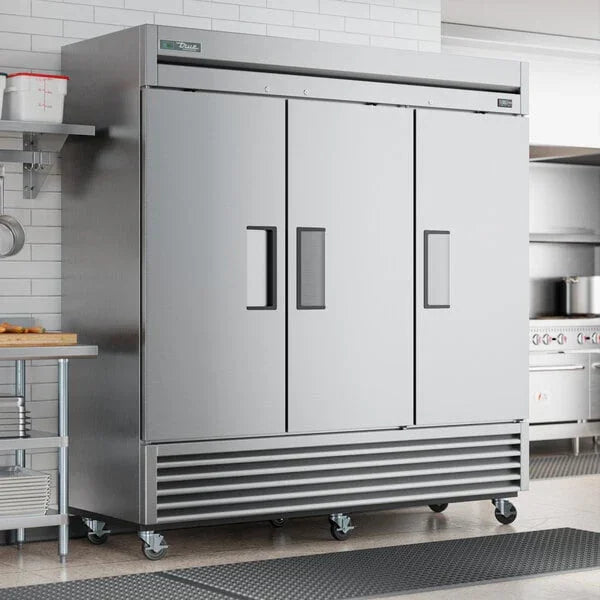 True TS-72-HC | TS Series | 78" 2-Solid Door Refrigerator | Bottom Mounted | 65.6 cu. ft.