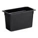 Cambro 38CW110 | Camwear 1/3 Size Food Pan, 3.7 Qt | Black