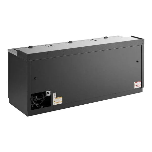 True TD-80-30-HC | 80" 3-Solid Slide Lid  Deep Well Horizontal Bottle Cooler