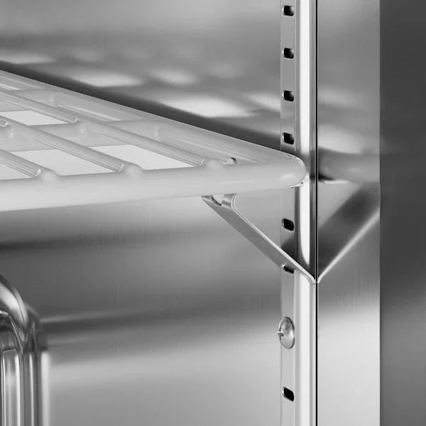 Beverage Air 48" Two Door Mega Top Refrigerated Sandwich Prep Table, 13.01 cu. ft. | SPE48HC-18M