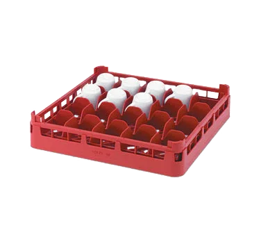 Vollrath 52675 | Signature Cup Rack | full size 20 compartments polypropylene NSF