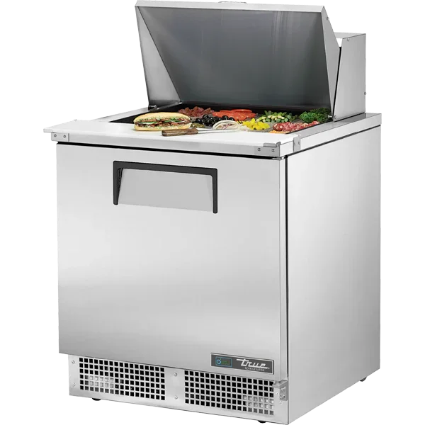 True TFP-32-12M | 32" 1-Door Refrigerated Food Prep Unit | 12 Pans | 11.1 cu. ft.