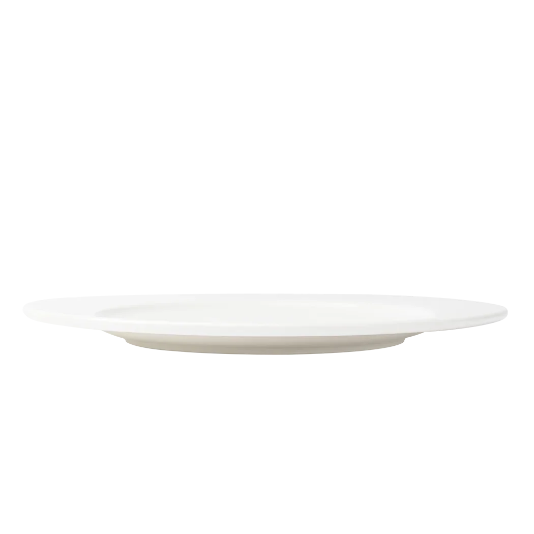 Browne Foundation 10.75" Round Wide Rim Plate (12/Case) | 5630110