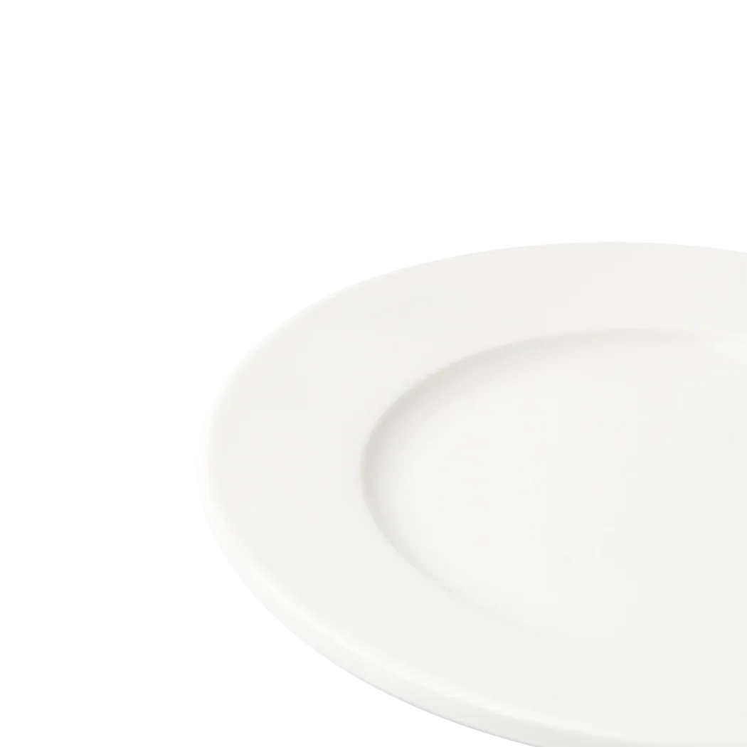 Browne Foundation 10.75" Round Wide Rim Plate (12/Case) | 5630110