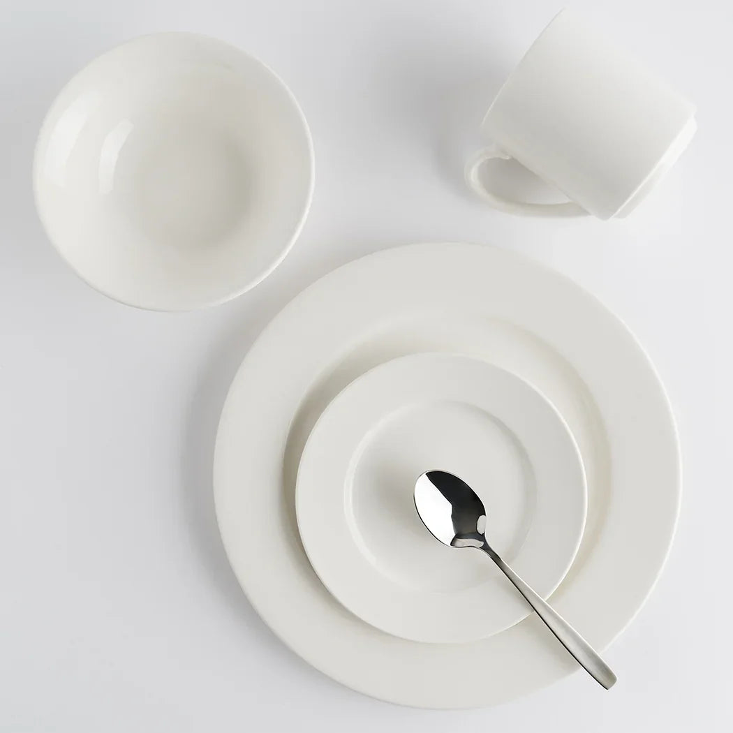 Browne Foundation 10.75" Round Wide Rim Plate (12/Case) | 5630110