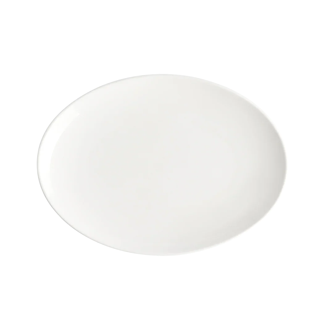 Browne Foundation 10" x 7.25" Oval Coupe Plate (12/Case) | 5630115