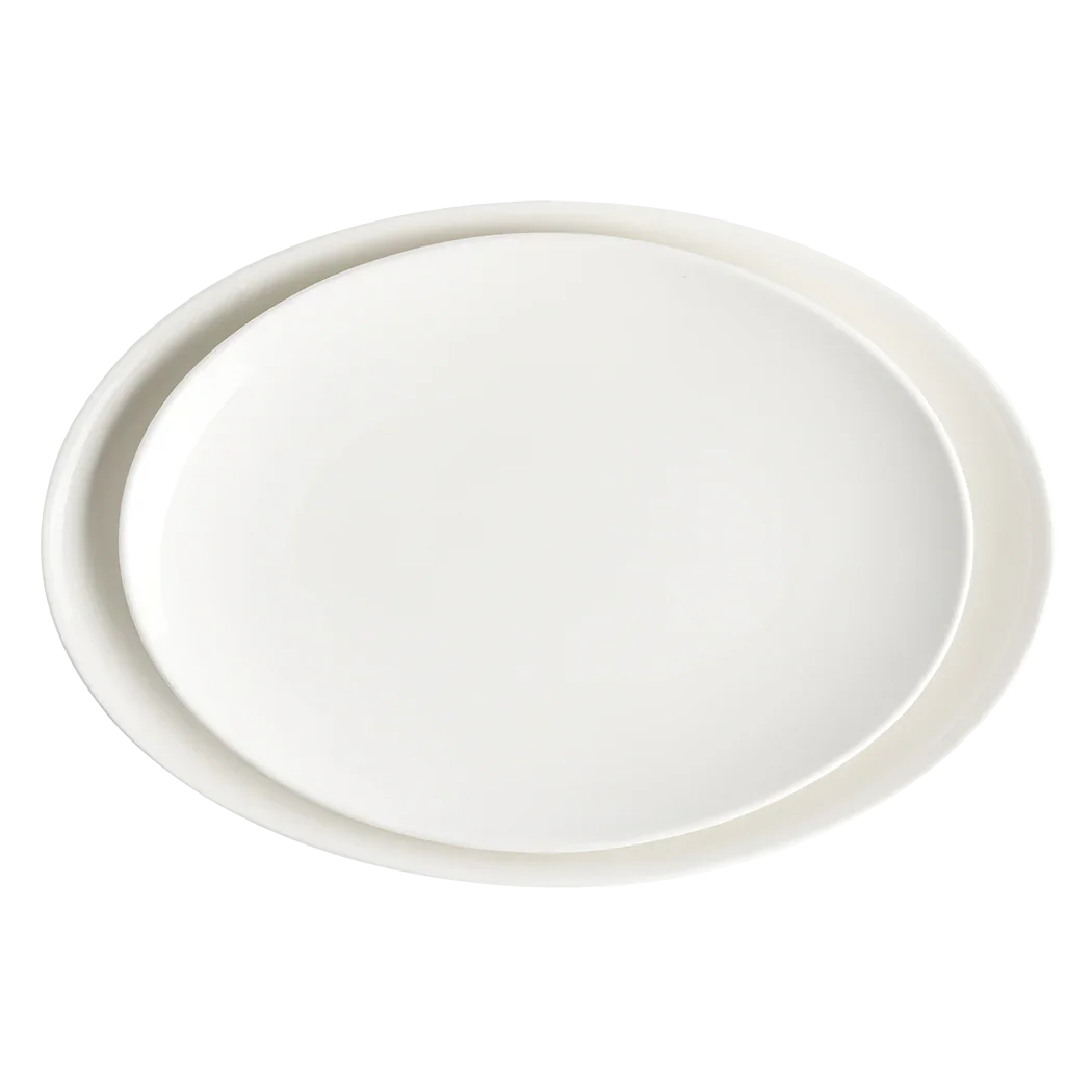 Browne Foundation 10" x 7.25" Oval Coupe Plate (12/Case) | 5630115
