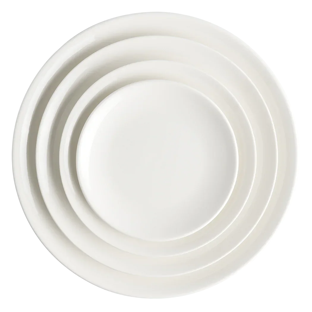 Browne Foundation 8" Round Coupe Plate (24/Case) | 5630163