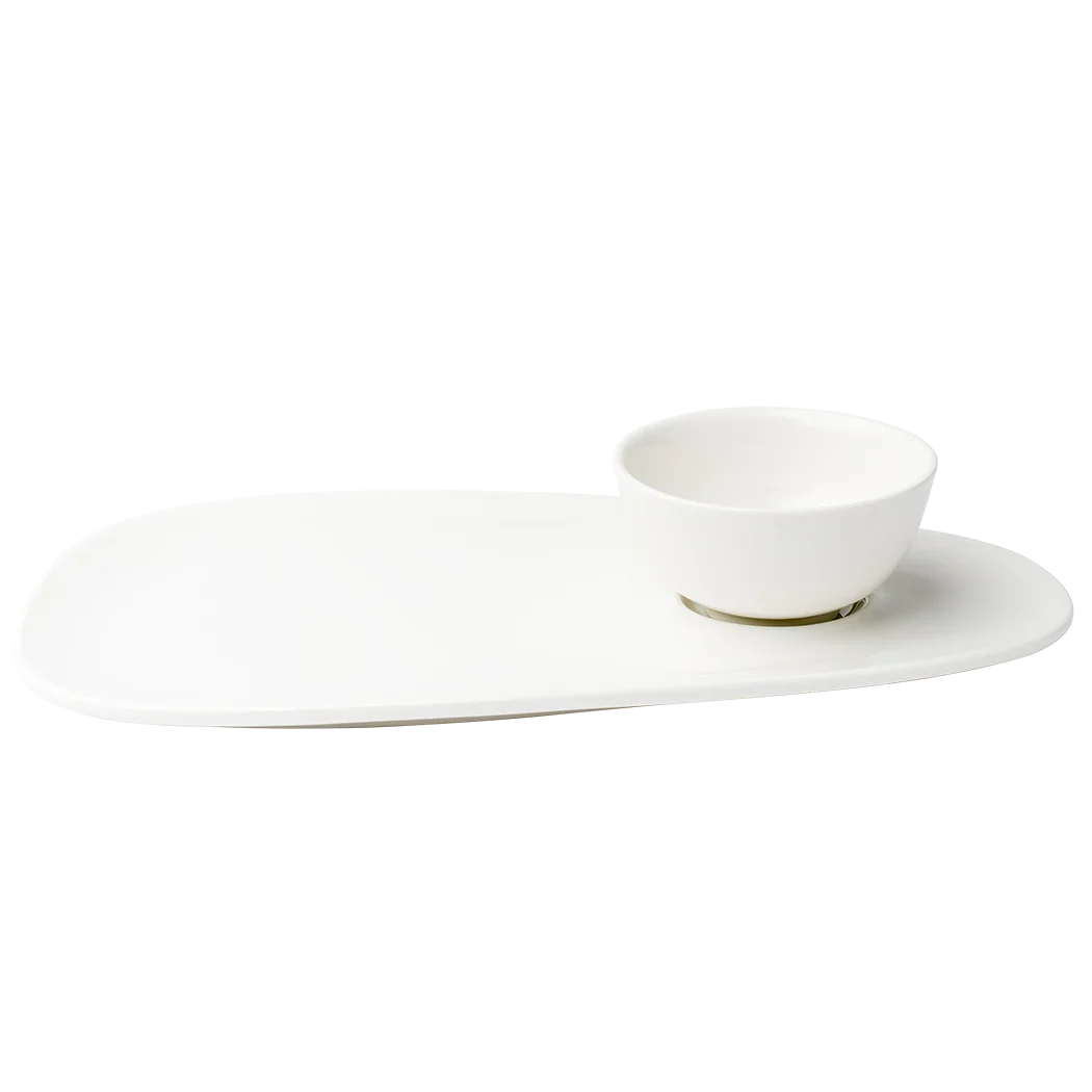 Browne Foundation 13.25" Oval Coupe Plate (12/Case) | 5630170
