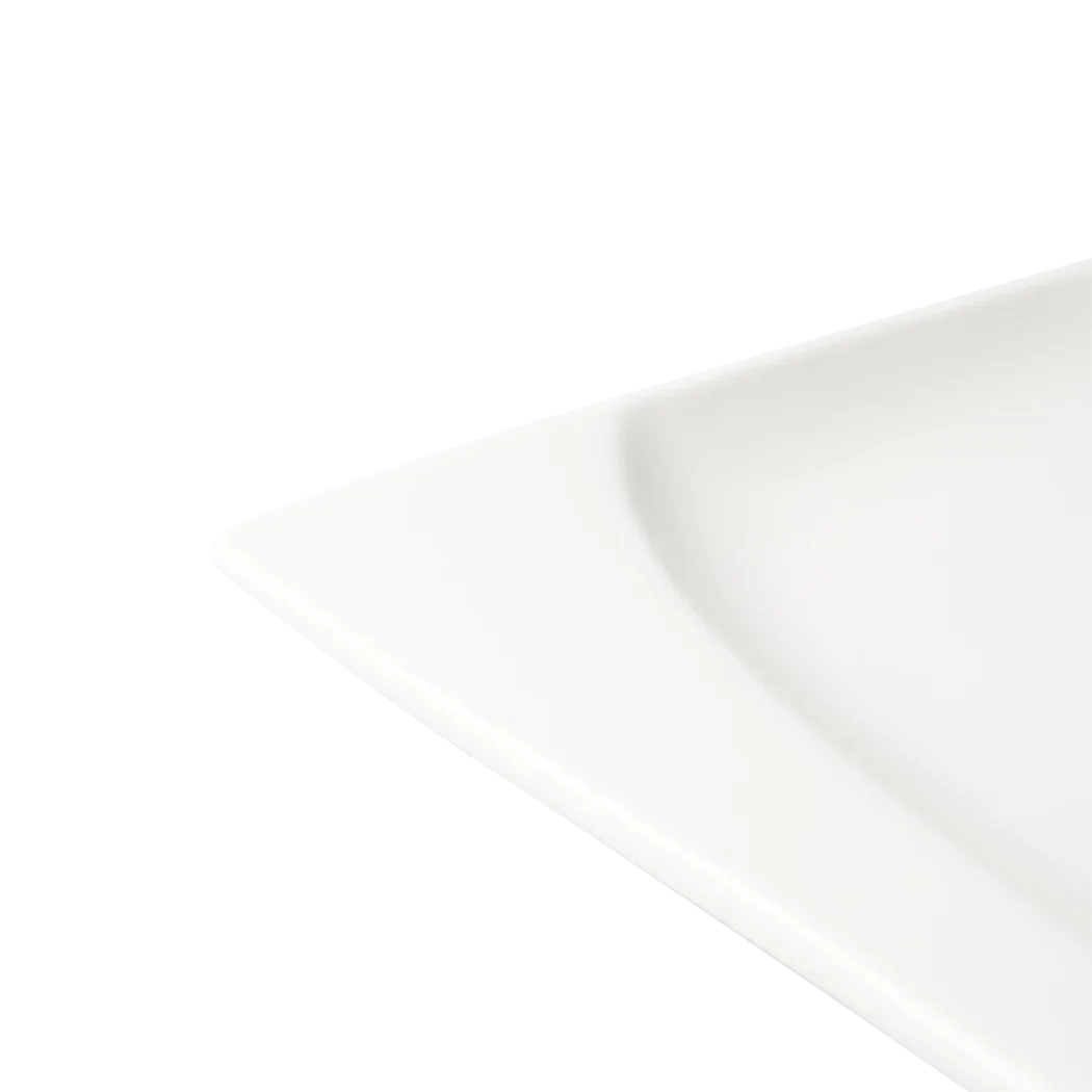 Browne Foundation 12.75" x 9.5" Rectangular Plate (12/Case) | 5630186