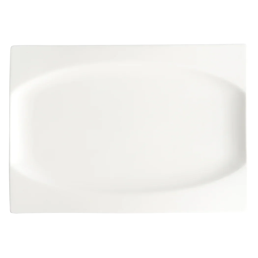 Browne Foundation 12.75" x 9.5" Rectangular Plate (12/Case) | 5630186