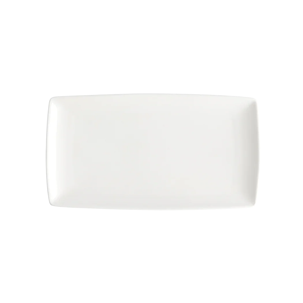 Browne Foundation 9.25" x 5.25" Rectangular Coupe Plate (36/Case) | 5630187