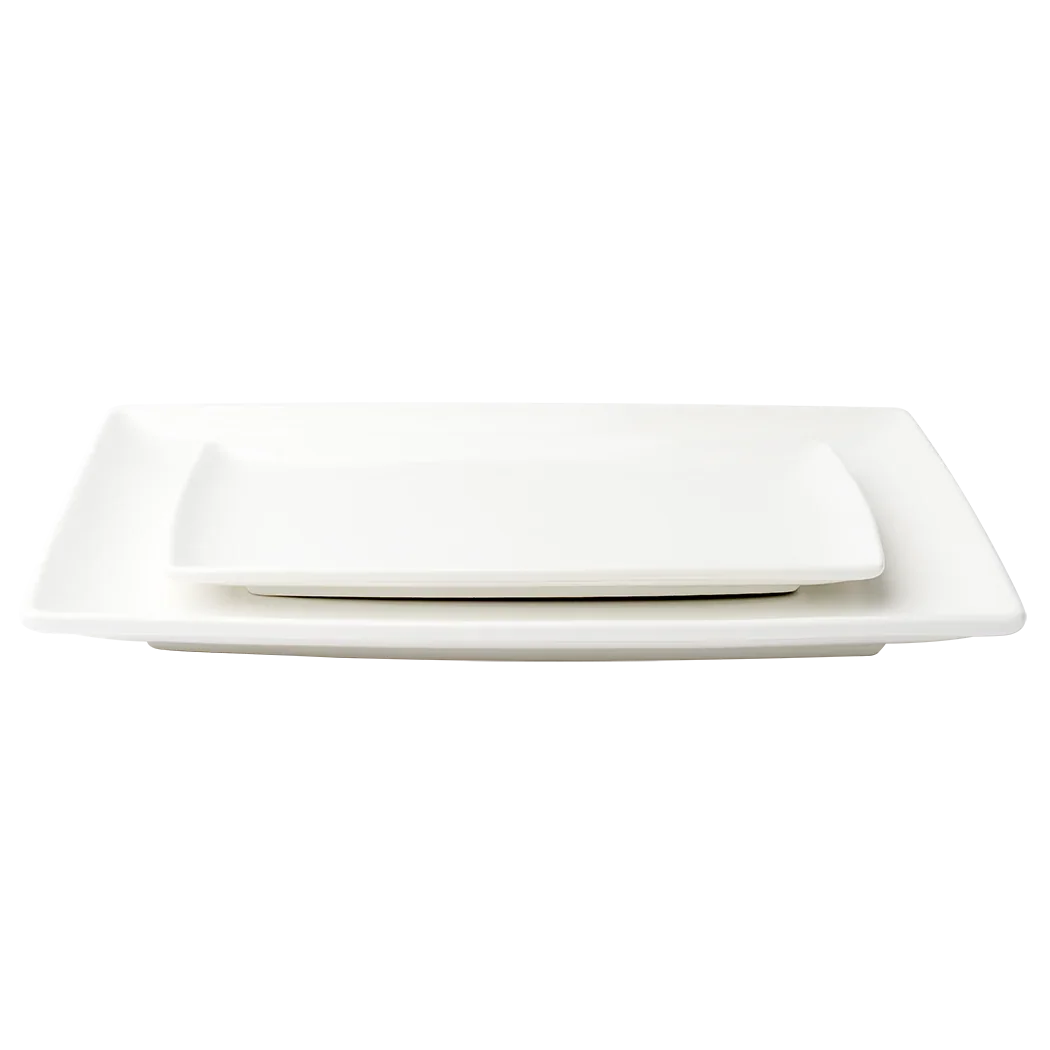 Browne Foundation 9.25" x 5.25" Rectangular Coupe Plate (36/Case) | 5630187
