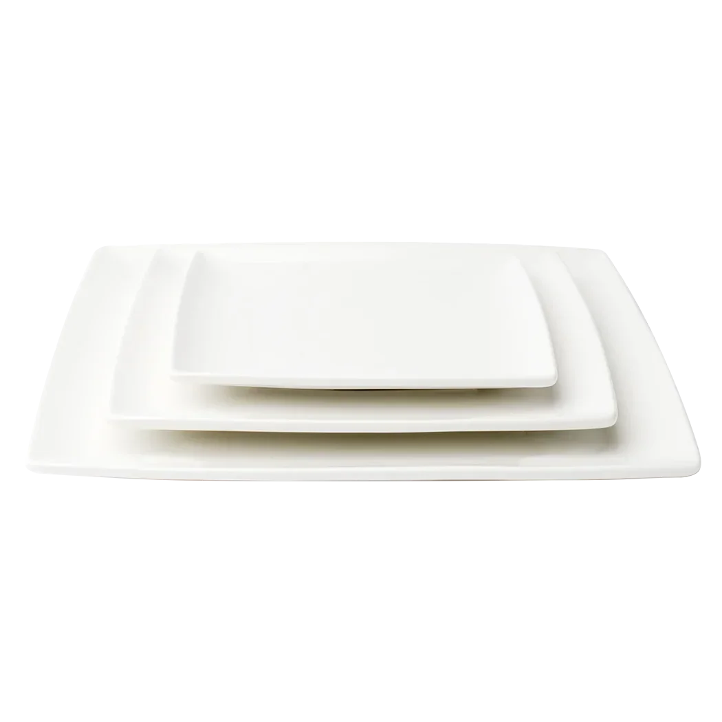 Browne Foundation 6.25" Square Coupe Plate (36/Case) | 5630189