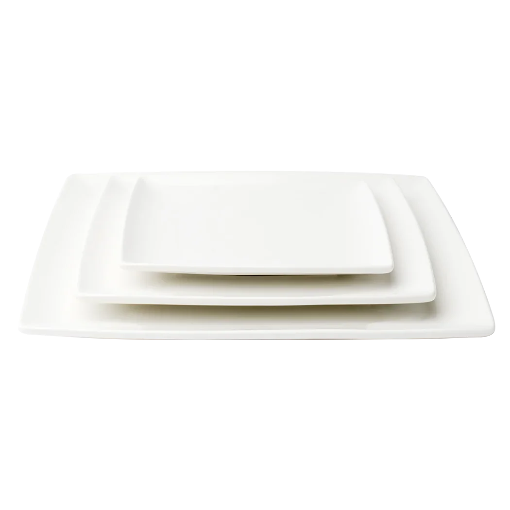 Browne Foundation 8" Square Coupe Plate (36/Case) | 5630190