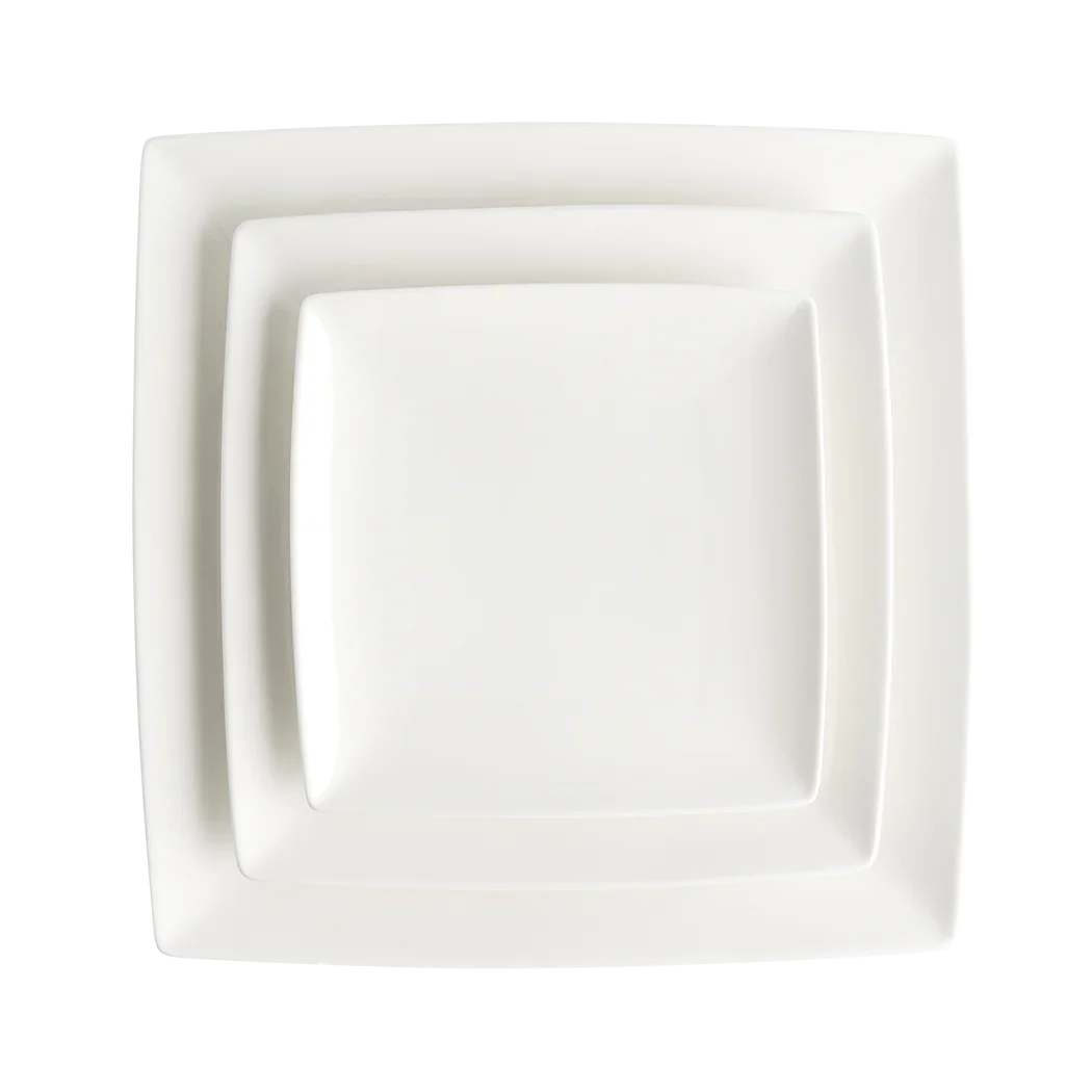 Browne Foundation 8" Square Coupe Plate (36/Case) | 5630190