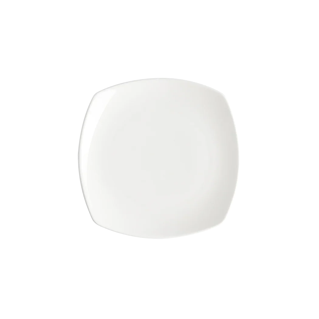 Browne Foundation 6.75" Rounded Square Coupe Plate (36/Case) | 5630195