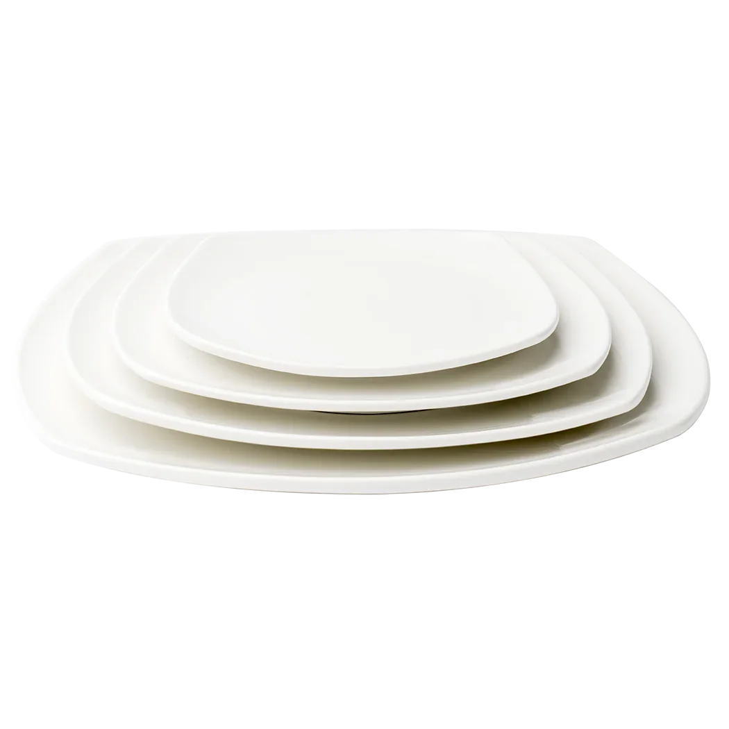 Browne Foundation 11.75" Rounded Square Coupe Plate (12/Case) | 5630198