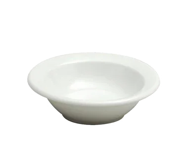 Buffalo F8000000710 Fruit Bowl, 4-1/2 oz., 4-5/8", round, narrow rim, porcelain, bright white, Undec