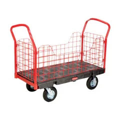 Rubbermaid FG448600BLA | Platform Truck | Side Panel 24x48" 2000lb 8" TPR - Black