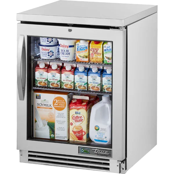 True TUC-24G-HC~FGD01 | 24" 1-Glass Door Undercounter Refrigerator  4.65 cu. ft.