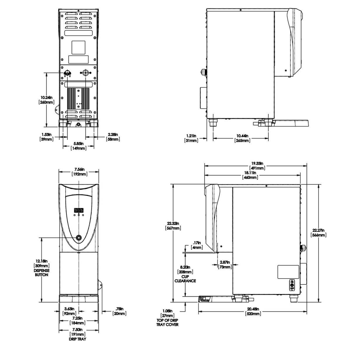 BUNN-O-MATIC 45300.6008 H3X, ELEMENT 120V 1340W