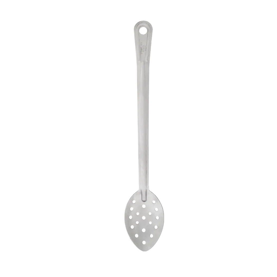 Browne Renaissance 13" Curved Perforated Basting Spoon | 4766