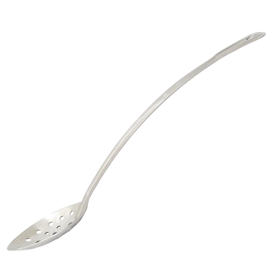 Browne Renaissance 15" Curved Perforated Basting Spoon | 4776
