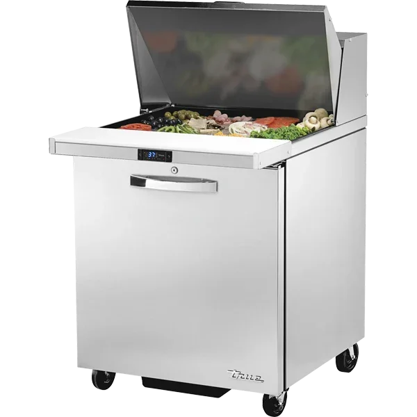 True TSSU-27-12M-B-HC~SPEC3 | SPEC SERIES® | 27" Mega-Top Refrigerated Sandwich Prep Table
