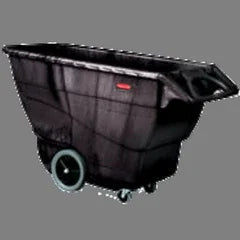 Rubbermaid FG9T1600BLA | Truck - Tilt Heavy Duty 2100lb/1cuyd - Black