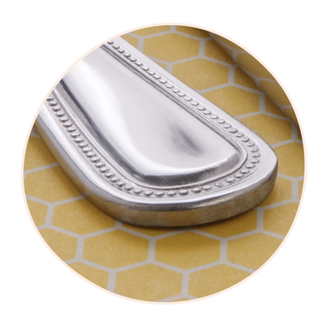 Browne Contour 7.5" Dessert Spoon (12/Case) | 502902