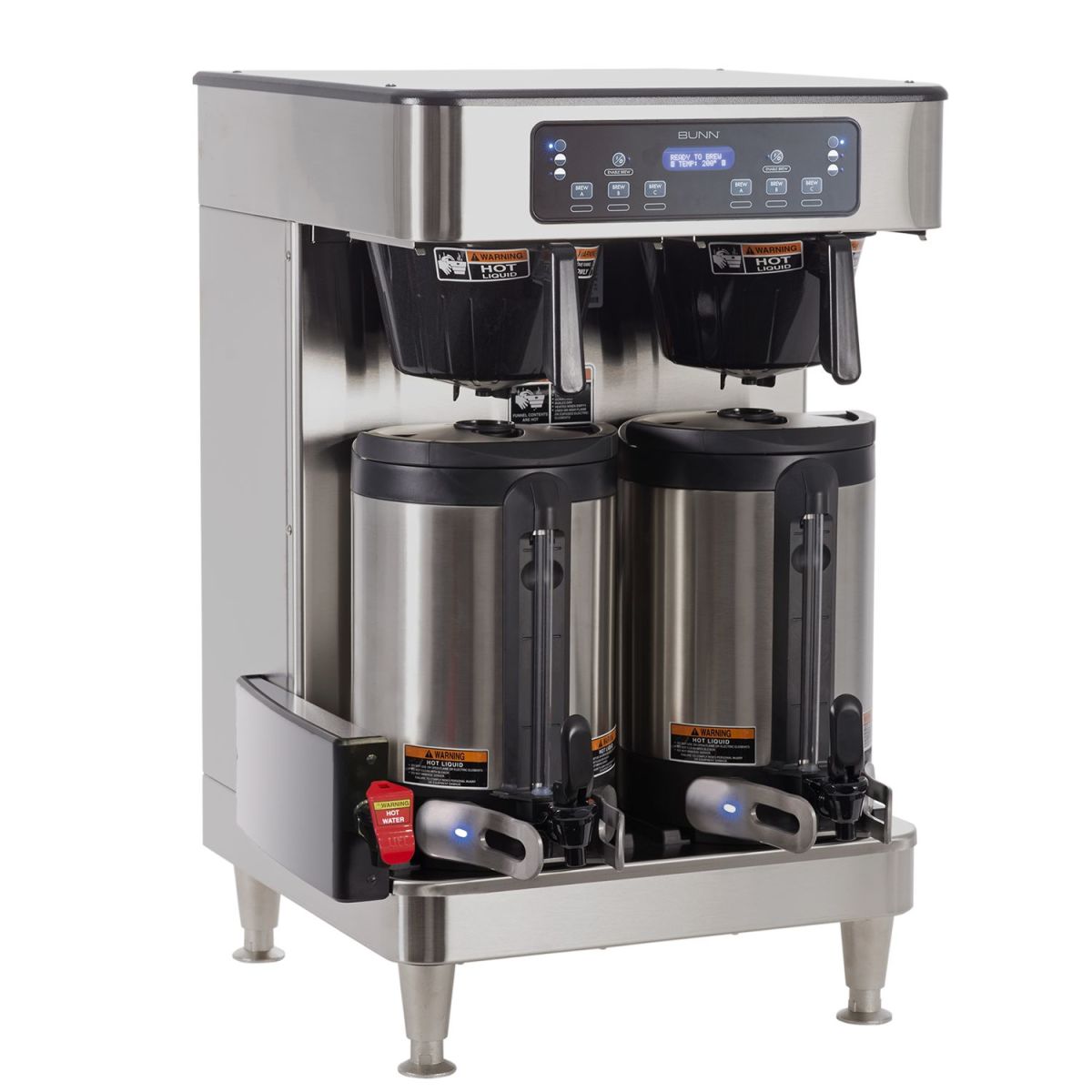 BUNN-O-MATIC 51200.6100 ICB TWIN SH 120/240V SST Unit