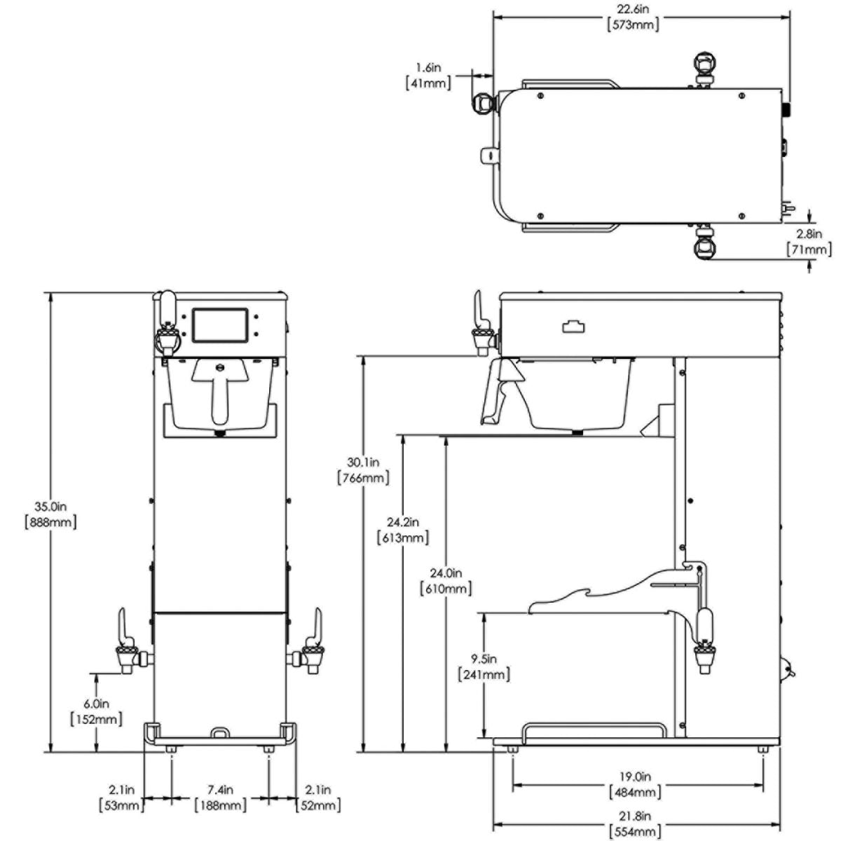 BUNN-O-MATIC 52500.6100 ITCB-DV PLATINUM EDITION 29