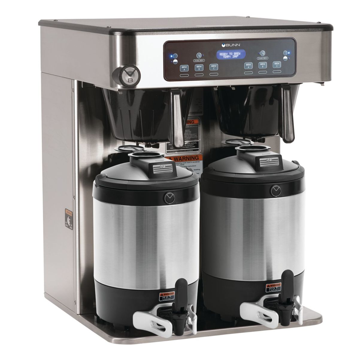BUNN-O-MATIC 53200.6100 ICB TWIN 120/240V SST Model Overview